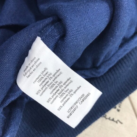 Onia Linen Bomber Jacket - Picture 6 of 8